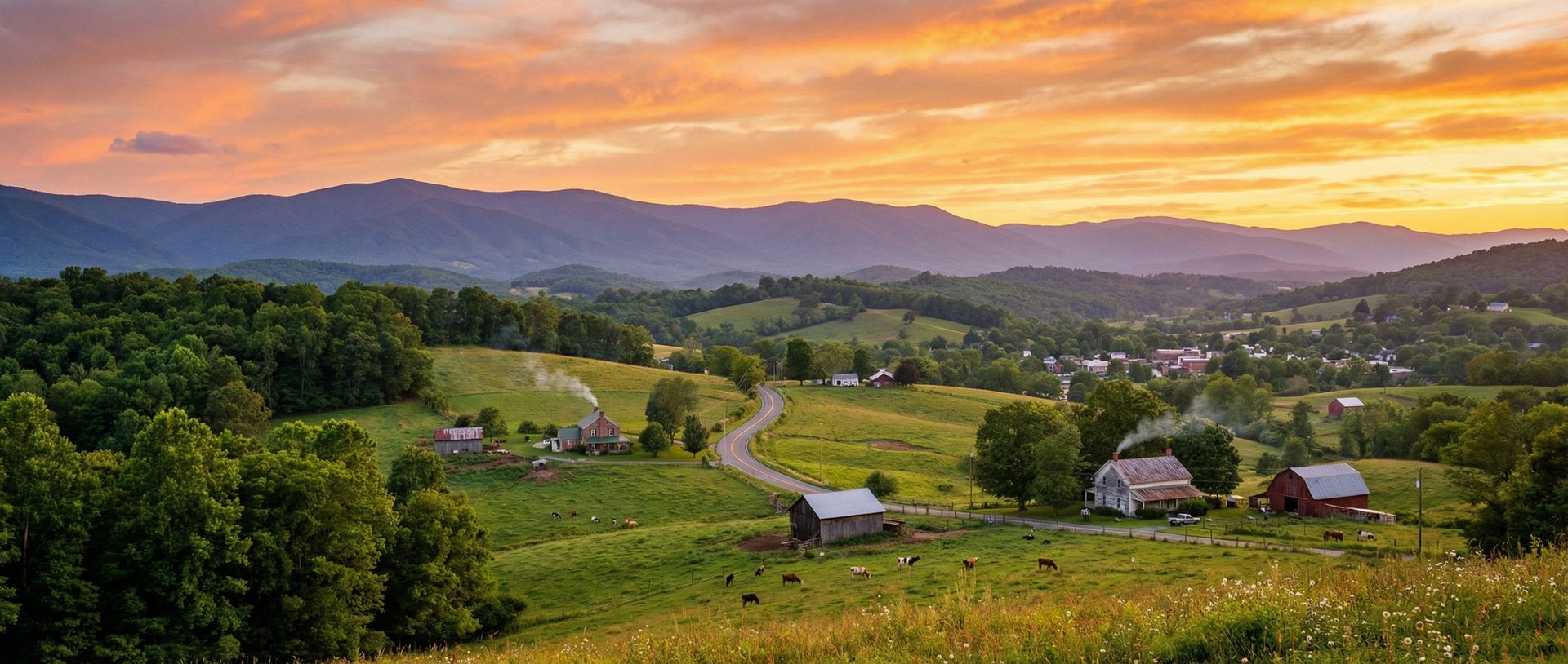 Southwest Virginia landscape